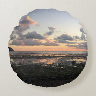 Nacula Island - Fiji Round Cushion