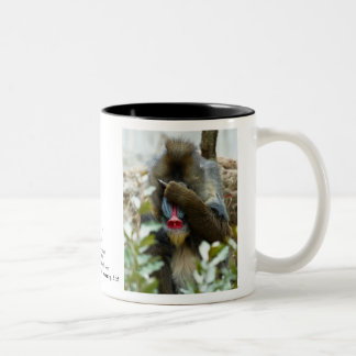 Nada-Monkey #160 Two-Tone Coffee Mug