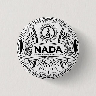 NADA ORIENTAL STYLE 1.25" ROUND BADGE
