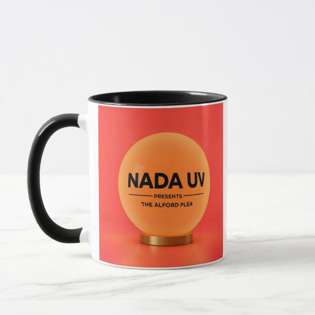 Nada UV presents The Alford Plea - promotional mug (Left)