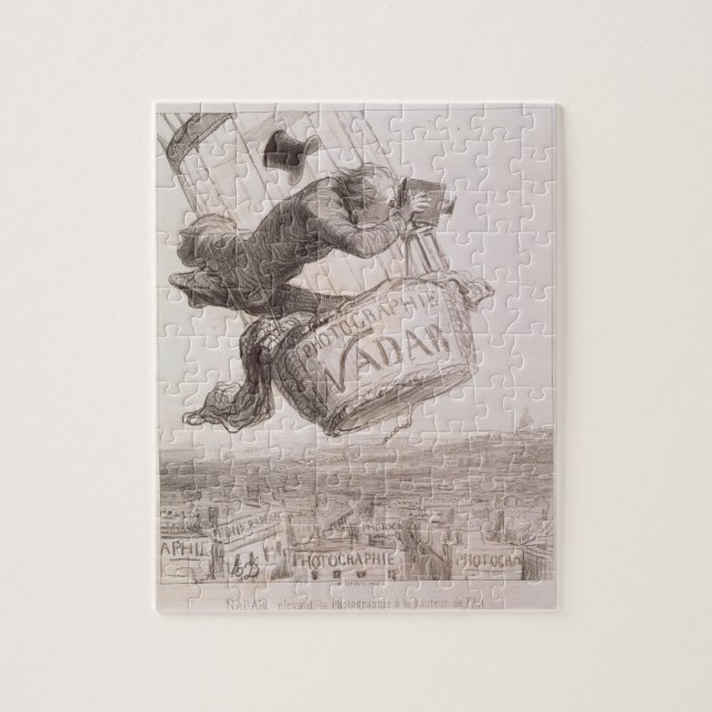 Nadar (1820-1910) elevating Photography to the hei Jigsaw Puzzle (Vertical)