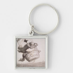 Nadar (1820-1910) elevating Photography to the hei Key Ring