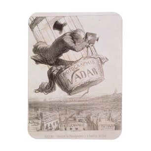 Nadar (1820-1910) elevating Photography to the hei Magnet