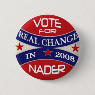 Nader 2008 Button