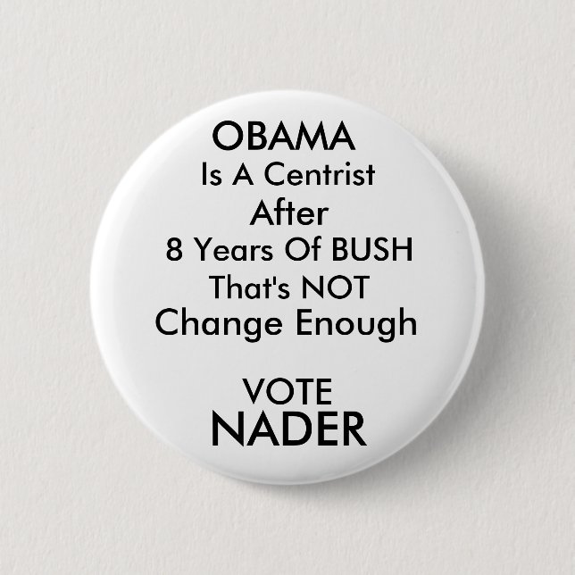 Nader Button (Front)