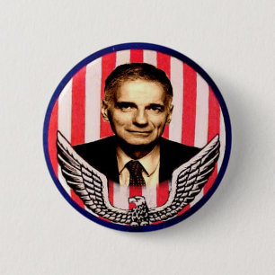 Nader eagle button