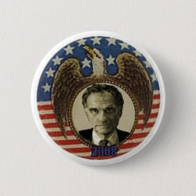 Nader Retro Eagle Button (Front)