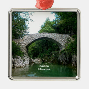 Nadiza Slovenia, Nadiza River, Metal Ornament