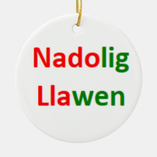 nadolig llawen Ornament