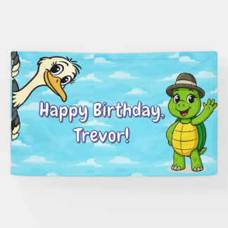 Nae Nae & Lulu Adventures Birthday Banner