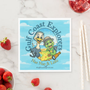 Nae Nae & Lulu Adventures Napkins