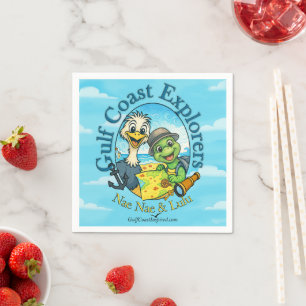 Nae Nae & Lulu Adventures Napkins