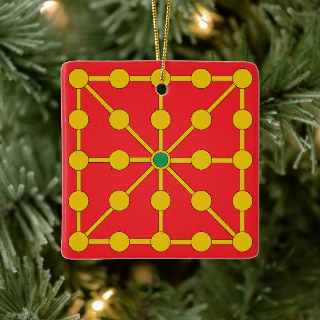 Nafarroa Ceramic Ornament (Tree)