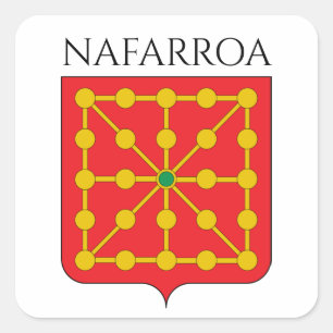 Nafarroa Square Sticker