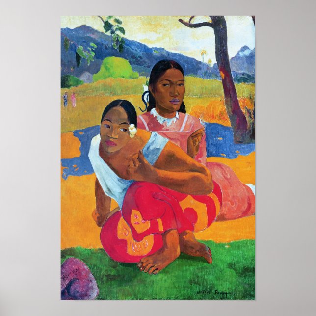 Nafea Faaipoipo , 1892 Poster (Front)