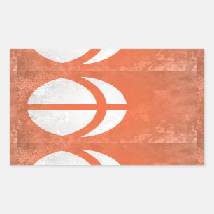 Nagano prefecture rectangular sticker