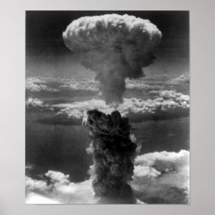 Nagasaki bomb poster