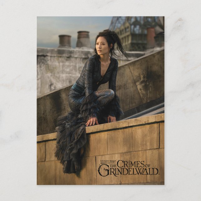 Nagini on Rooftop Photo Postcard (Front)