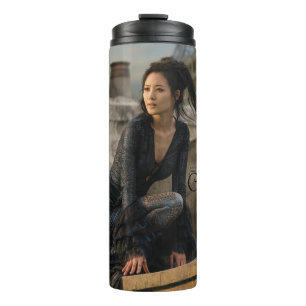 Nagini on Rooftop Photo Thermal Tumbler