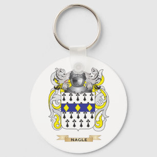 Nagle Coat of Arms (Family Crest) Key Ring