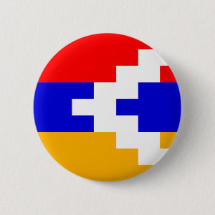 nagorno-karabakh 6 cm round badge