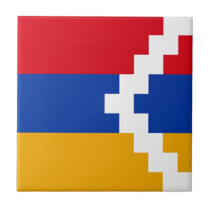 Nagorno Karabakh Flag Ceramic Tile
