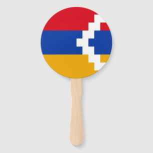Nagorno Karabakh Flag Hand Fan