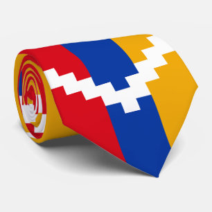 Nagorno Karabakh Flag Tie