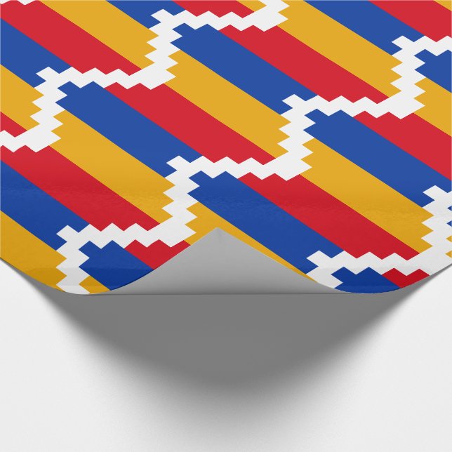 Nagorno Karabakh Flag Wrapping Paper (Corner)
