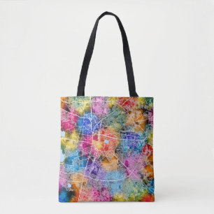 Nagpur Maharashtra City Map Tote Bag