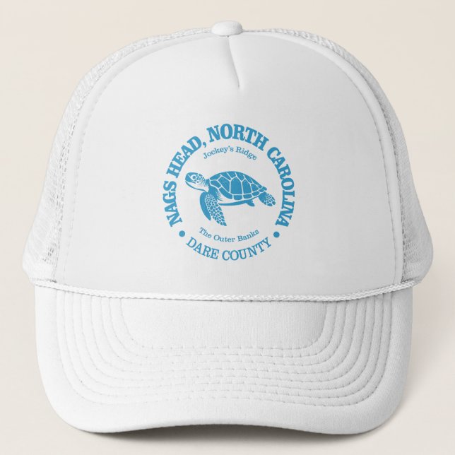 Nags Head (sea turtle) Trucker Hat (Front)