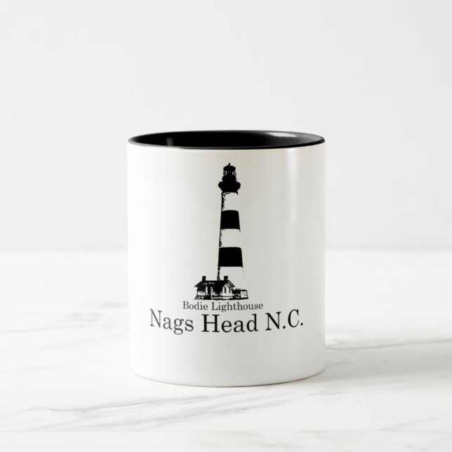 Nags Head. Two-Tone Coffee Mug (Center)