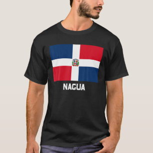 Nagua Dominican Republic Flag Emblem Escudo Crest T-Shirt