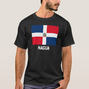 Nagua Dominican Republic Flag Emblem Escudo Crest T-Shirt