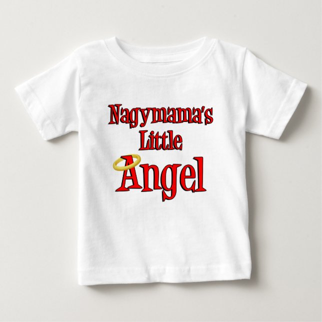 Nagymama's Little Angel Baby T-Shirt (Front)
