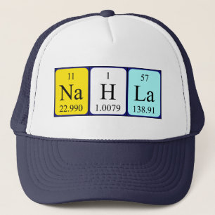 Nahla periodic table name hat