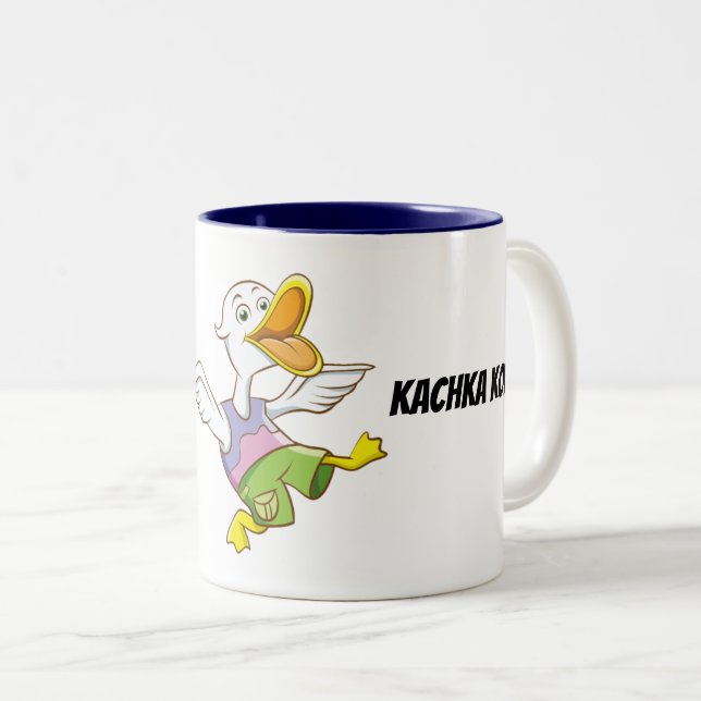 Nai Tebe Kachka Kopne! Ukrainian Cartoon Duck Mug (Front Right)