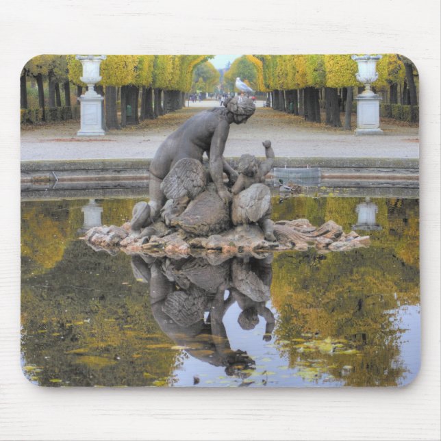 Naiad Fountain Mouse Pad (Front)