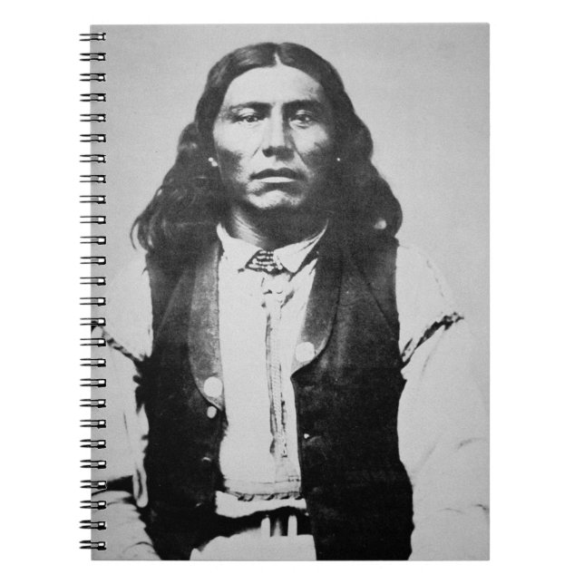 Naiche (d.1874) Chief of the Chiricahua Apaches of Notebook (Front)