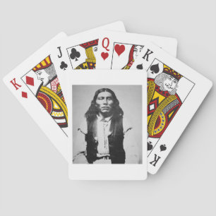 Naiche (d.1874) Chief of the Chiricahua Apaches of Playing Cards