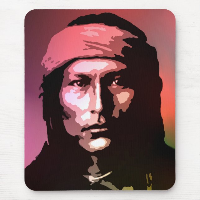 Naichez - Chiricahua Apache Mouse Pad (Front)