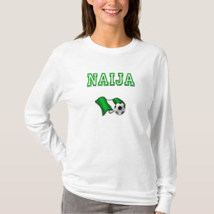 Naija flag of Nigeria soccer stars gifts T-Shirt