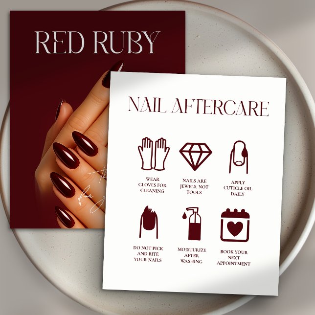 Nail Aftercare Flyer (Creator Uploaded)
