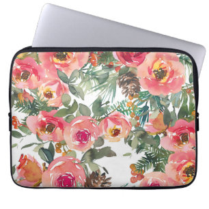 Nail Art Flower Laptop Sleeve