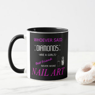 Nail Art Is My Best Friend 11 oz Combo Mug