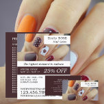 Nail Art, Nail Technician, Nail Salon Advertising Flyer<br><div class="desc">Nail Art,  Nail Technician,  Nail Salon Advertising Flyers By The Business Card Store.</div>