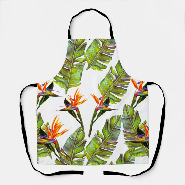 Nail Art Tropical Apron (Front)
