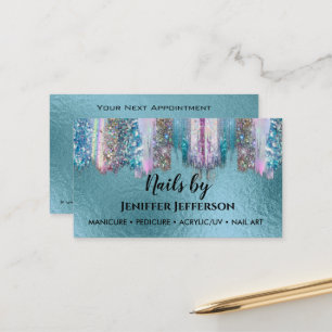 NAIL ARTIST appointment Business Card