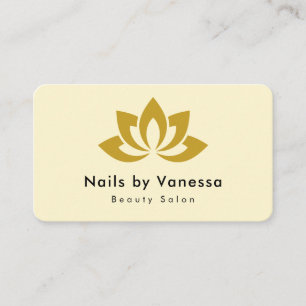 Nail Artist Beauty Salon Groovy Business Card