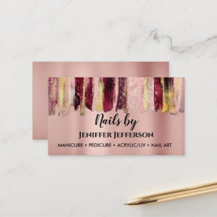 NAIL ARTIST Business Card